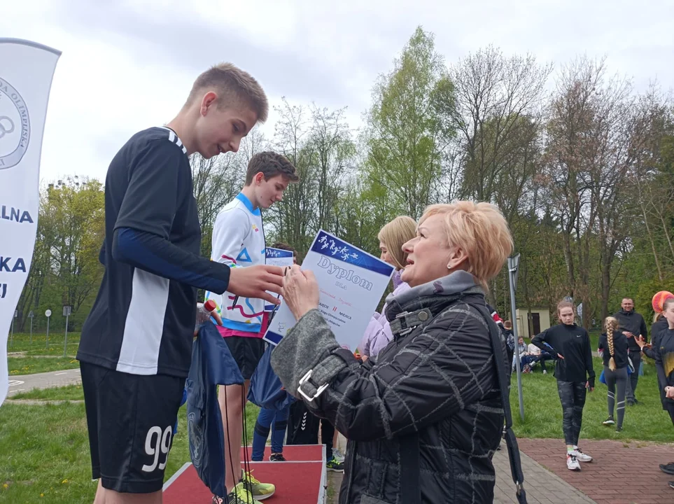 Bieg olimpijczyków w Łodzi