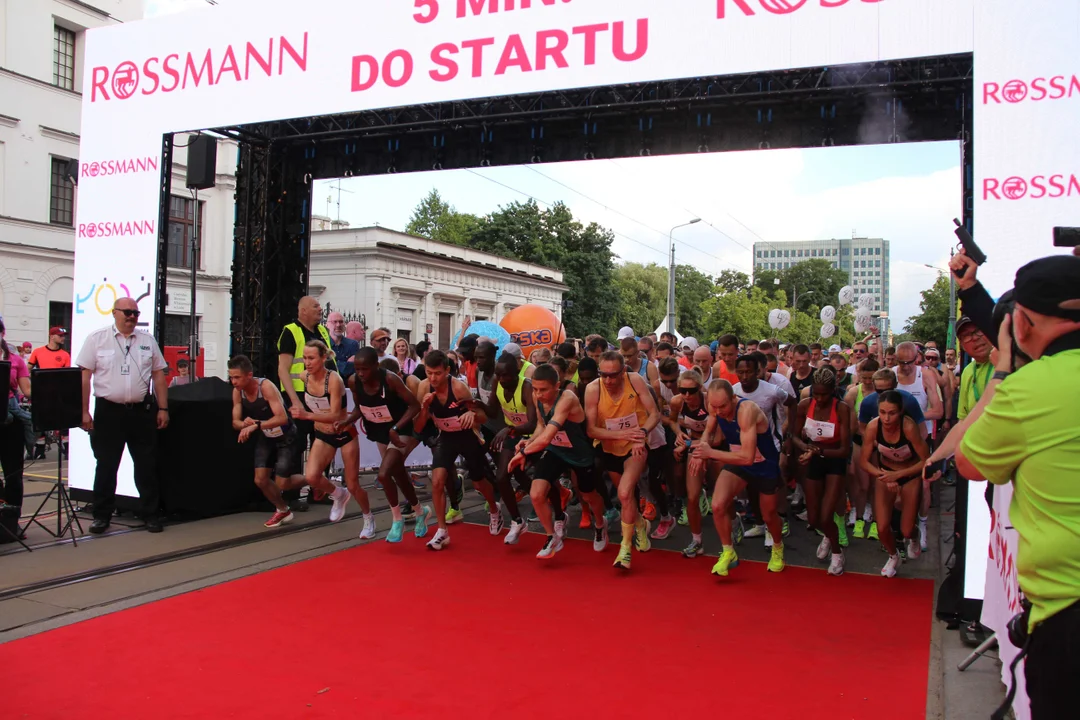 21. Bieg Ulicą Piotrkowską Rossmann Run w Łodzi