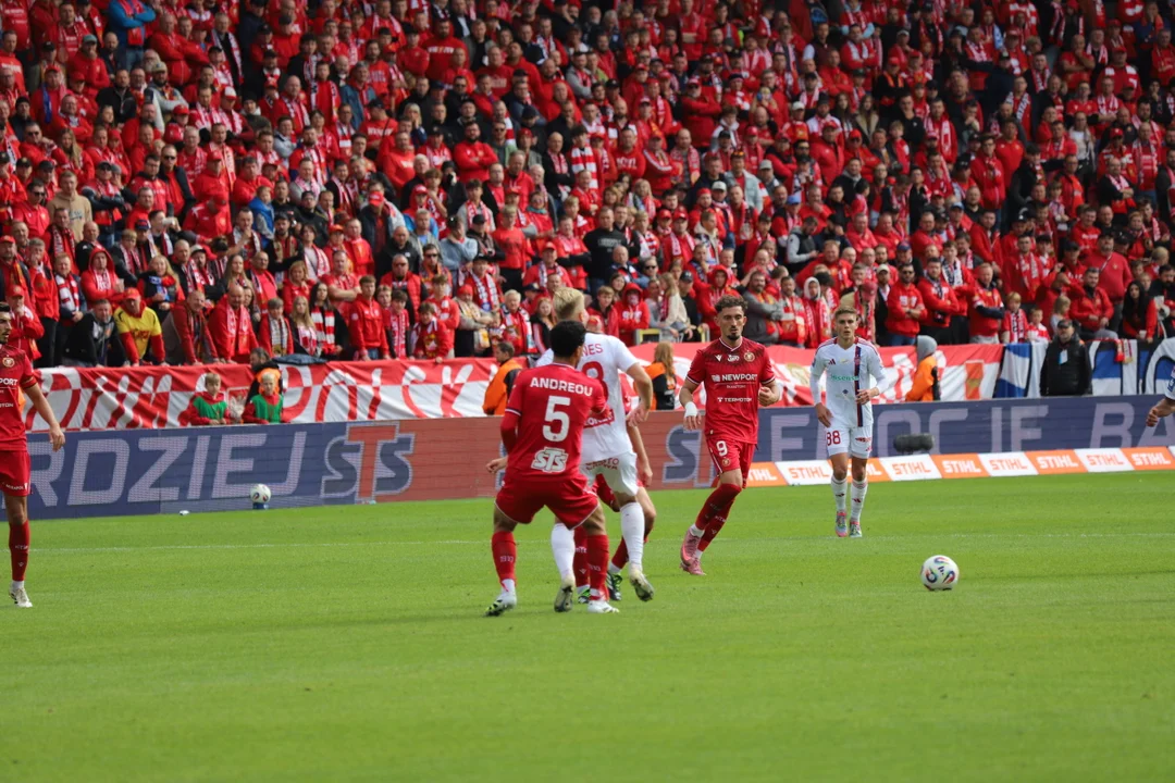 Mecz Widzew - Raków Częstochowa