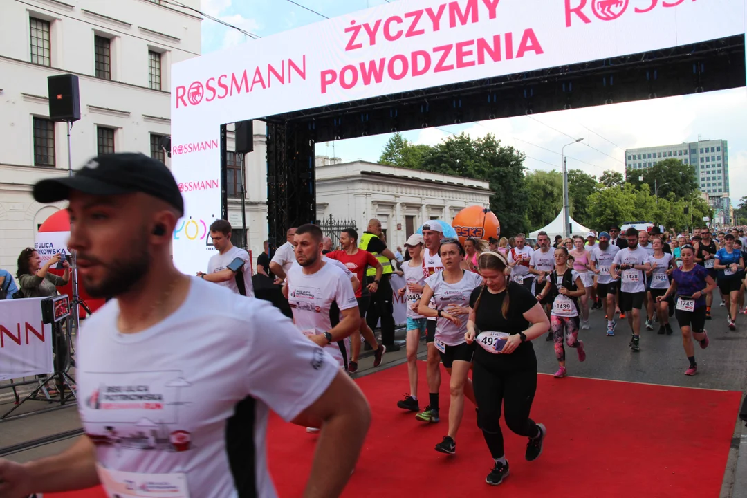 21. Bieg Ulicą Piotrkowską Rossmann Run w Łodzi