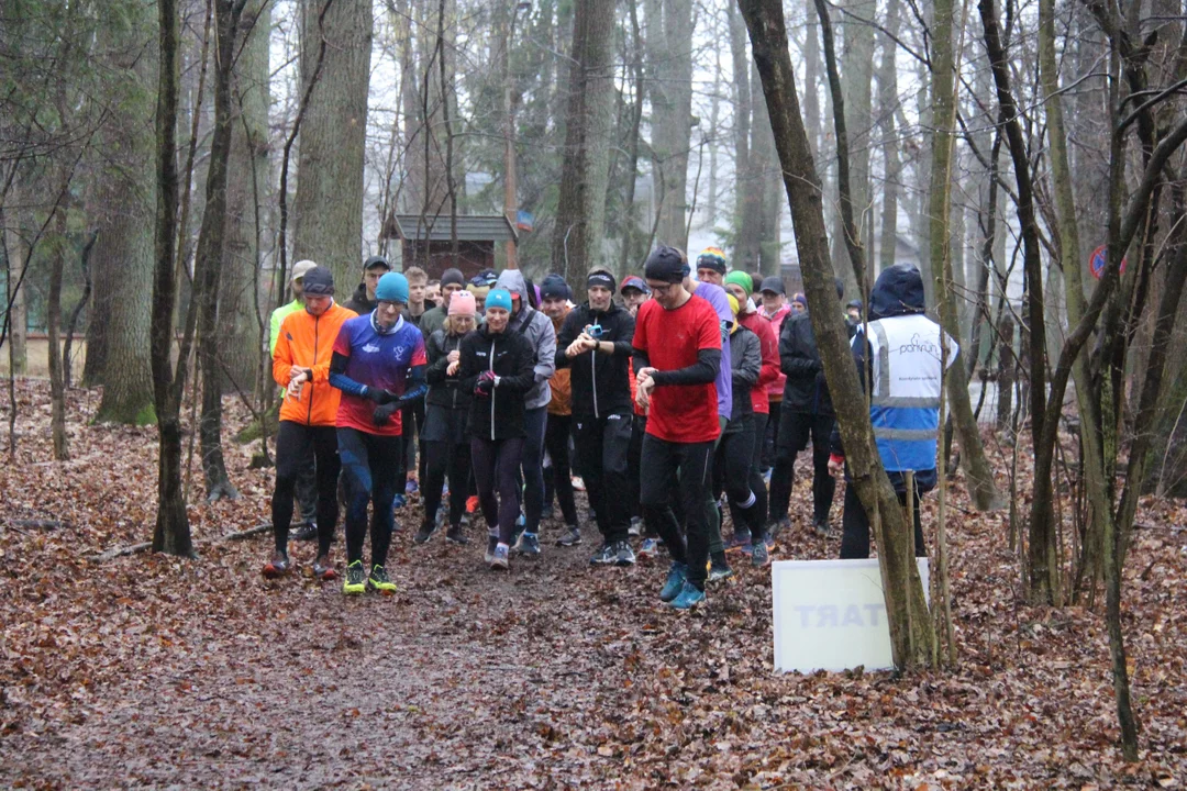 Walentynkowy parkrun w Lesie Łagiewnickim