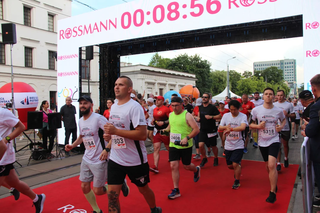 21. Bieg Ulicą Piotrkowską Rossmann Run w Łodzi