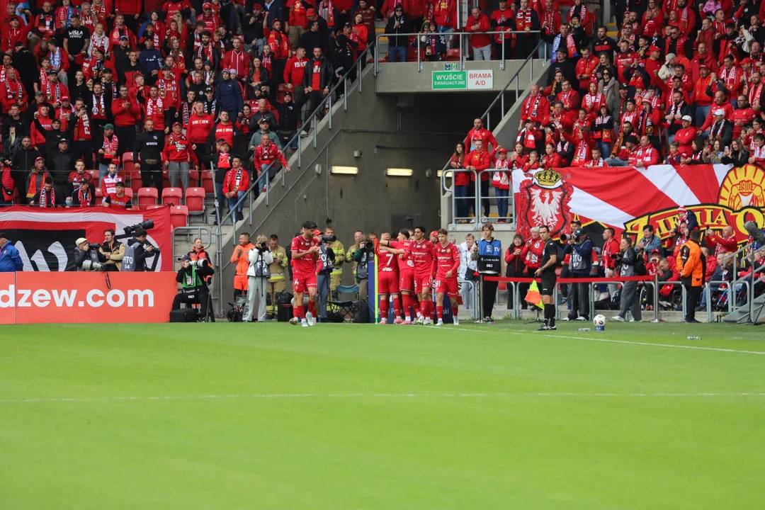Mecz Widzew - Raków Częstochowa