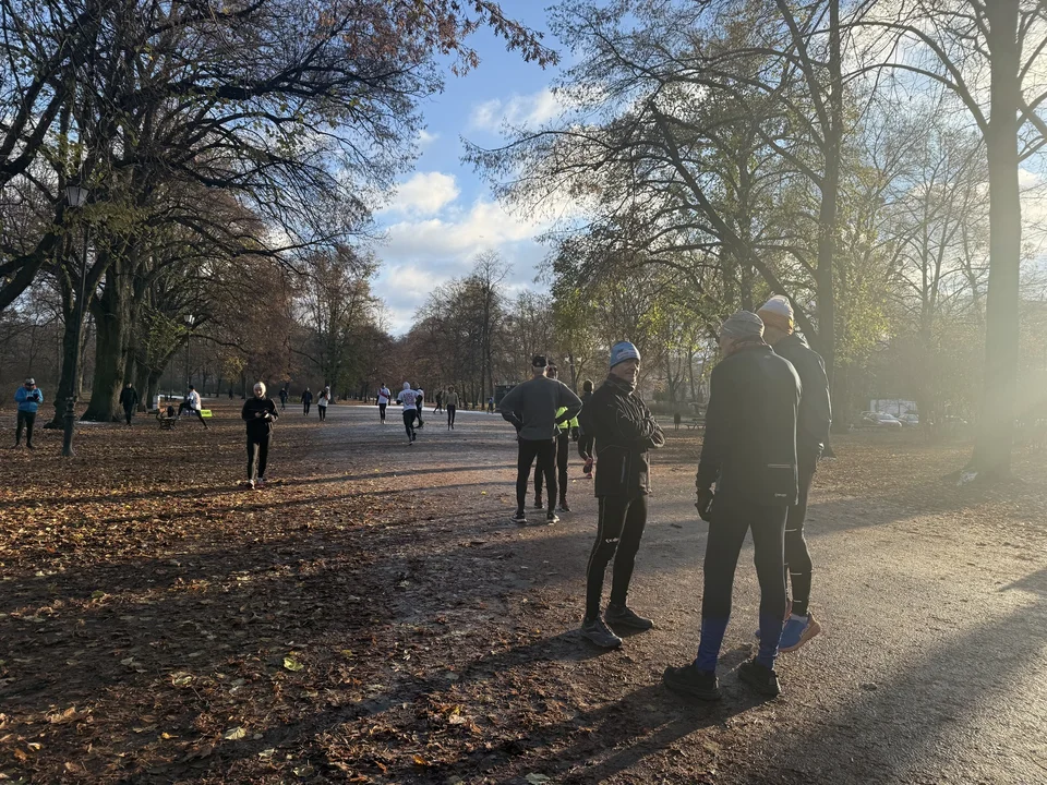 Parkrun w Parku Poniatowskiego w Łodzi — 590. edycja