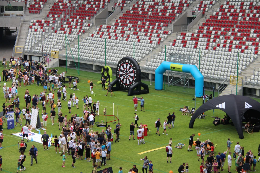 Urodzinowy piknik z okazji 600. urodzin Łodzi na stadionie ŁKS-u - 18.06.2023 r.