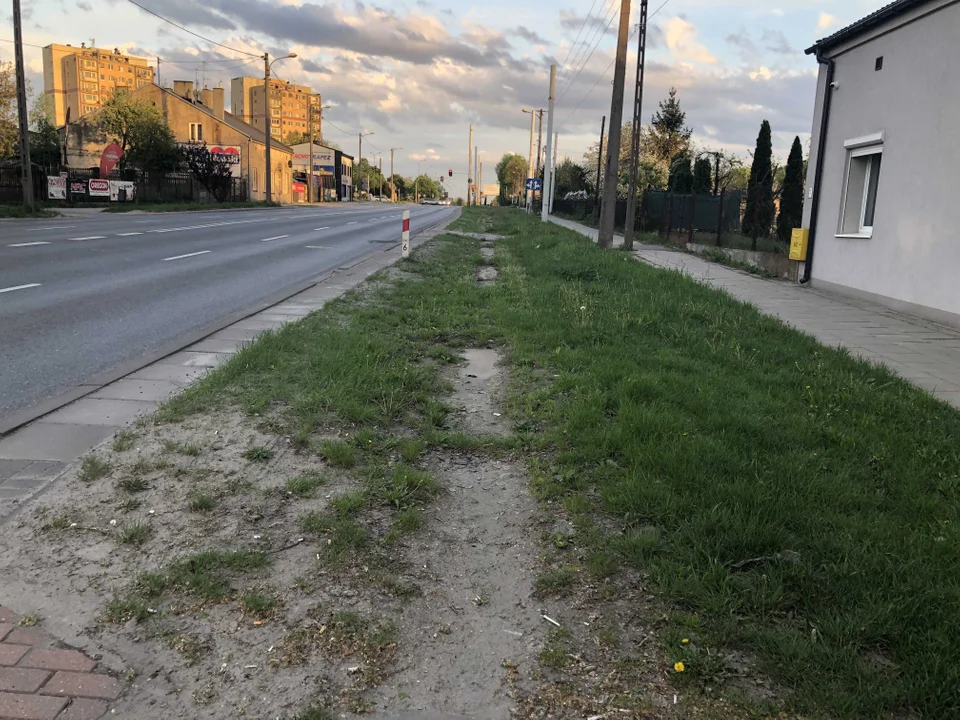 Śladem starej linii tramwajowej do Ozorkowa