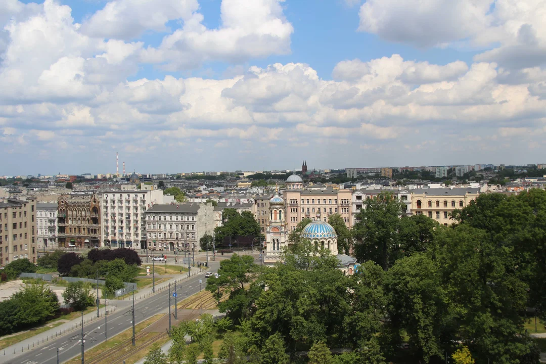 Nowy najemca w łódzkiej Bramie Miasta. Ten widok naprawdę robi wrażenie!