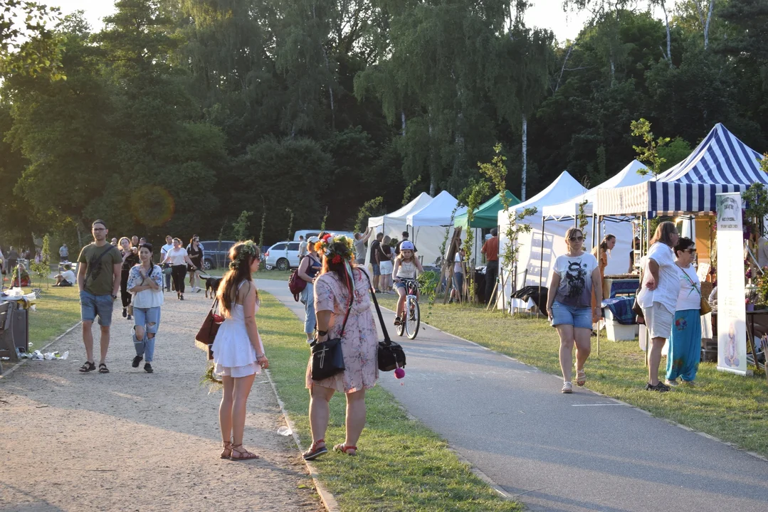 Noc Kupały na Stawach Stefańskiego w Łodzi 2025