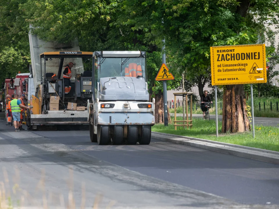 Coraz bliżej końca remontu na Zachodniej w Łodzi