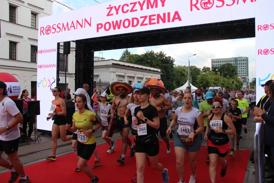 21. Bieg Ulicą Piotrkowską Rossmann Run w Łodzi