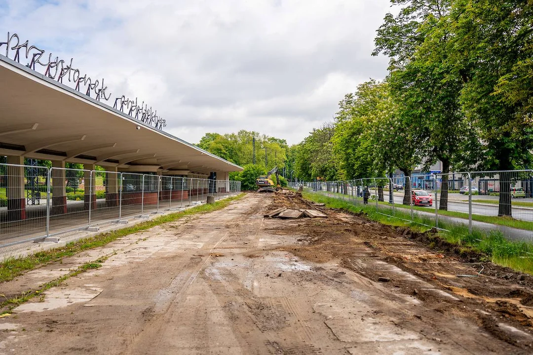 Wystartował remont krańcówki przy ul. Północnej w Łodzi