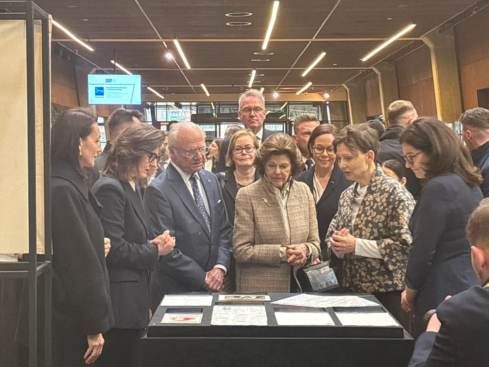 Król Szwecji Karol XVI Gustaw i królowa Sylwia w Gdańsku