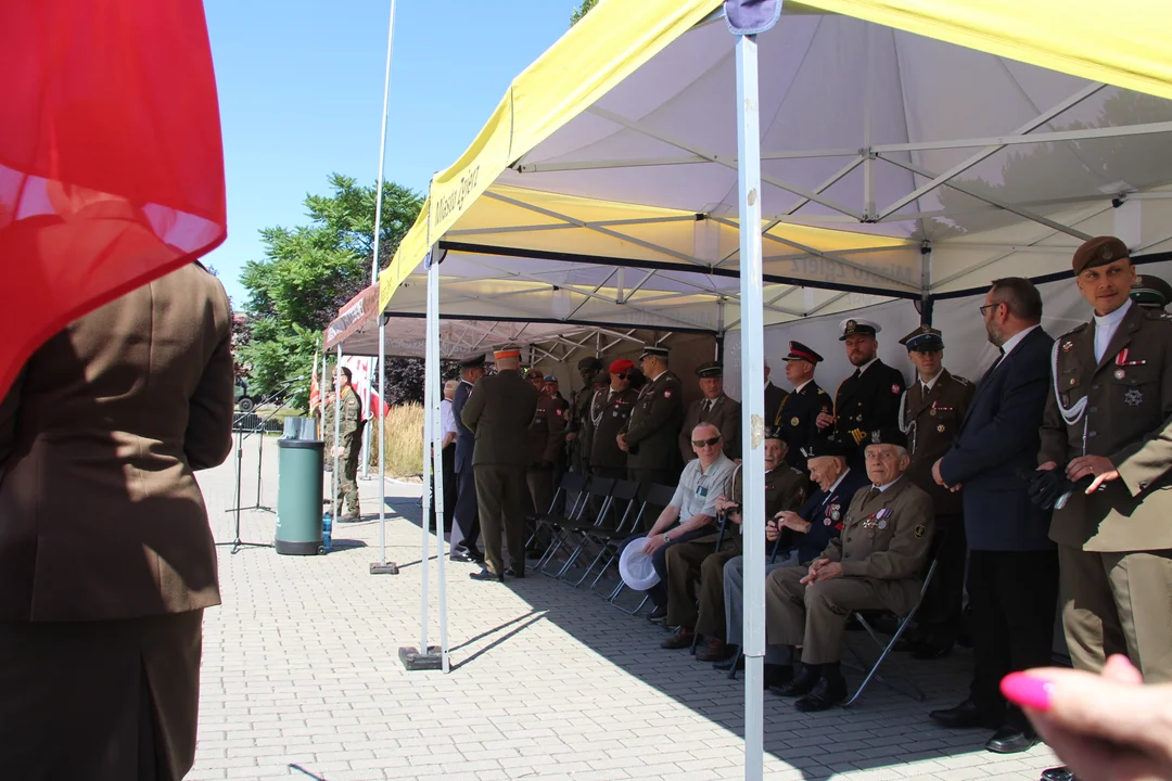 Przysięga wojskowa żołnierzy dołączających do 9 Łódzkiej Brygady Obrony Terytorialnej