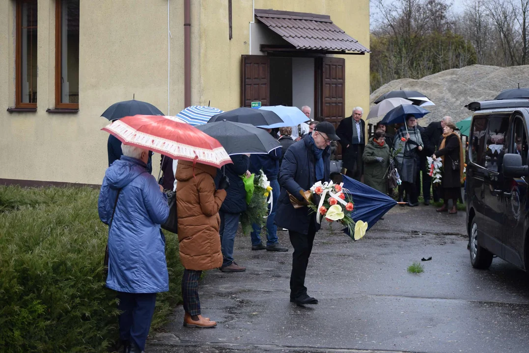 Pogrzeb Zenona Szumińskiego na cmentarzu w Zgierzu