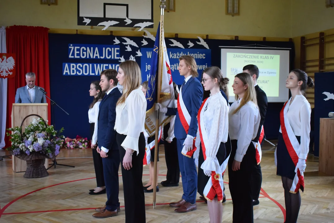 Zakończenie roku maturzystów I LO im. Staszica w Zgierzu