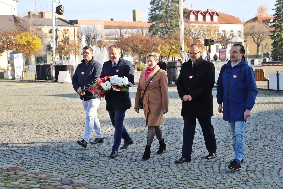 Kutnowska KO upamiętniła 105. rocznicę odzyskania niepodległości [ZDJĘCIA] - Zdjęcie główne