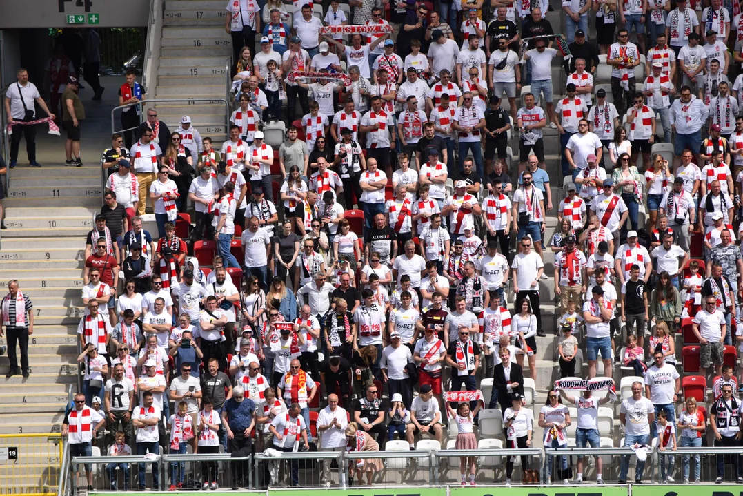 Piłkarskie starcie ŁKS Łódź z Resovią - Stadion Króla 21.05.2023