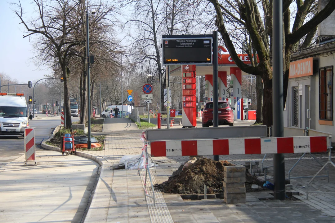 Tramwaje MPK Łódź wracają na Wojska Polskiego