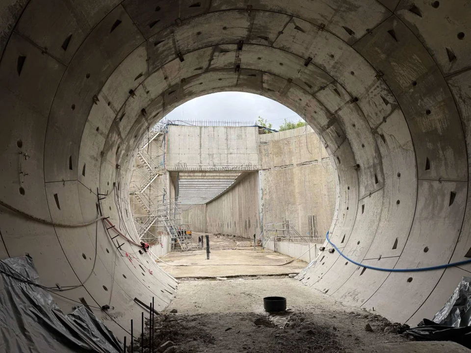 Budowa tunelu średnicowego w Łodzi