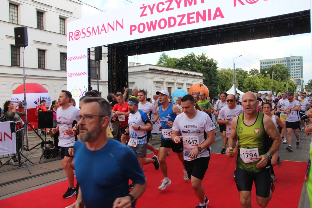 21. Bieg Ulicą Piotrkowską Rossmann Run w Łodzi