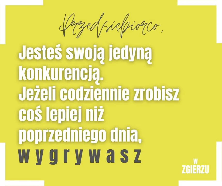 W Zgierzu - inicjatywa promująca przedsiębiorców