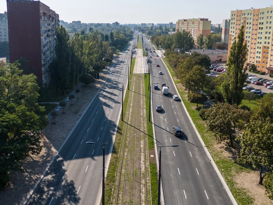 Koniec utrudnień na al. Śmigłego-Rydza od Przybyszewskiego do Dąbrowskiego