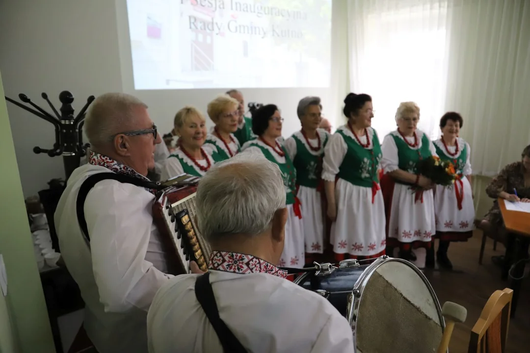 Zespół Ludowy zagrał kilka utworów