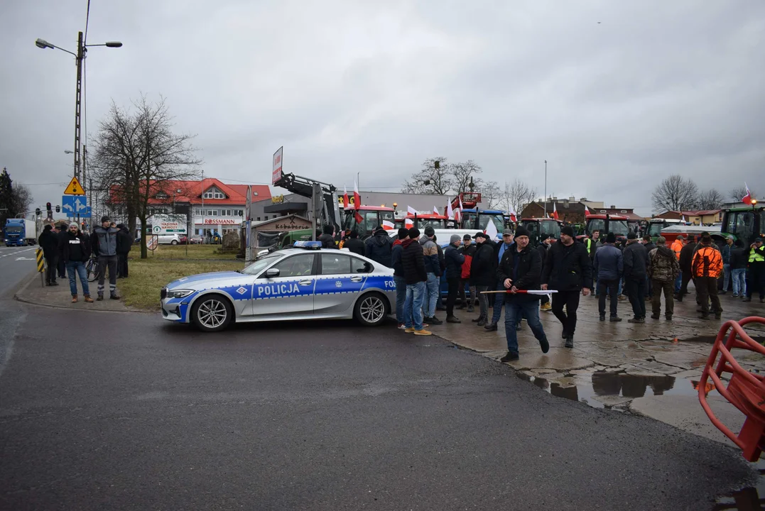 Protest rolników w Łódzkiem