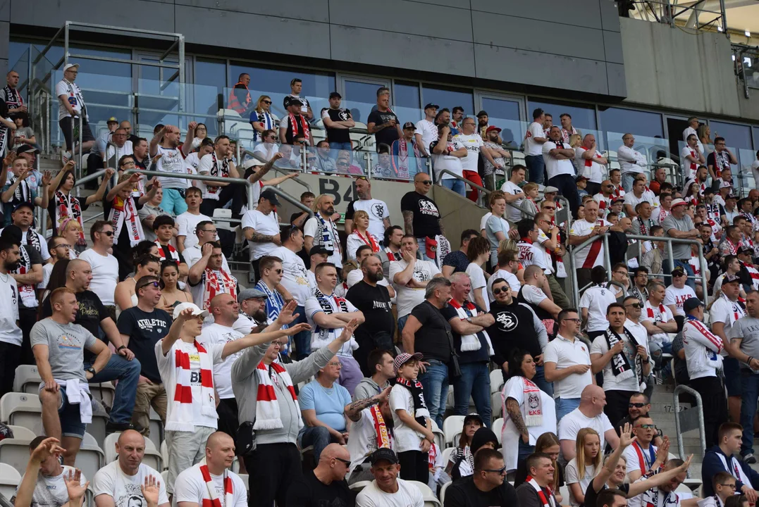 Piłkarskie starcie ŁKS Łódź z Resovią - Stadion Króla 21.05.2023