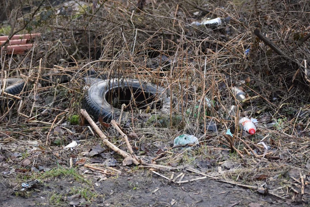 Składowisko odpadów na ul. Szczawińskiej w Zgierzu