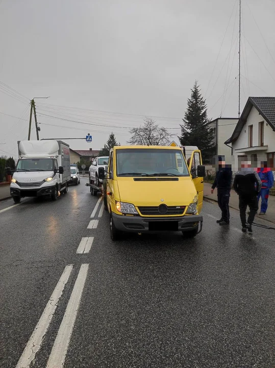 Wypadek w Ruścu - 23.03.2023