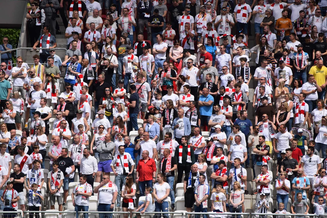 Piłkarskie starcie ŁKS Łódź z Resovią - Stadion Króla 21.05.2023