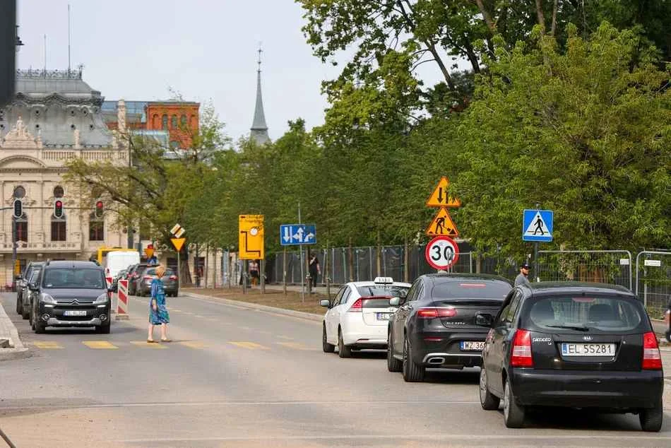 Ulica Północna przejezdna w obu kierunkach