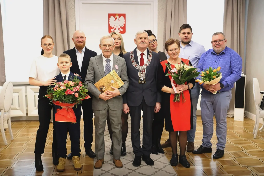 Państwo Zofia i Krzysztof Andrysiewiczowie świętowali w Urzędzie Stanu Cywilnego 50. rocznicę ślubu