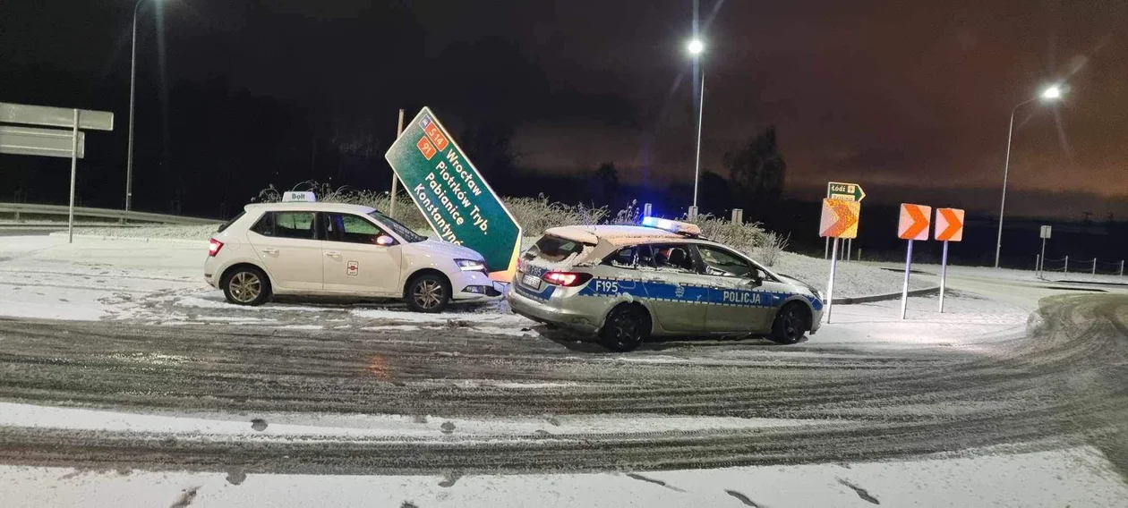 Pechowa sobota dla łódzkich taksówkarzy