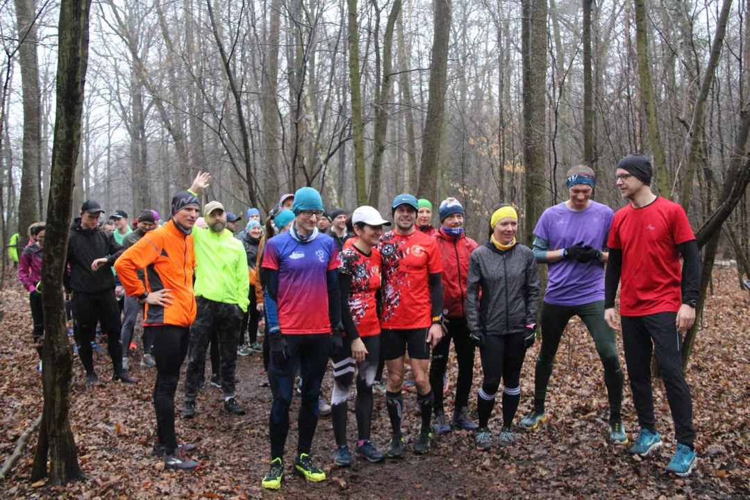 Walentynkowy parkrun w Lesie Łagiewnickim