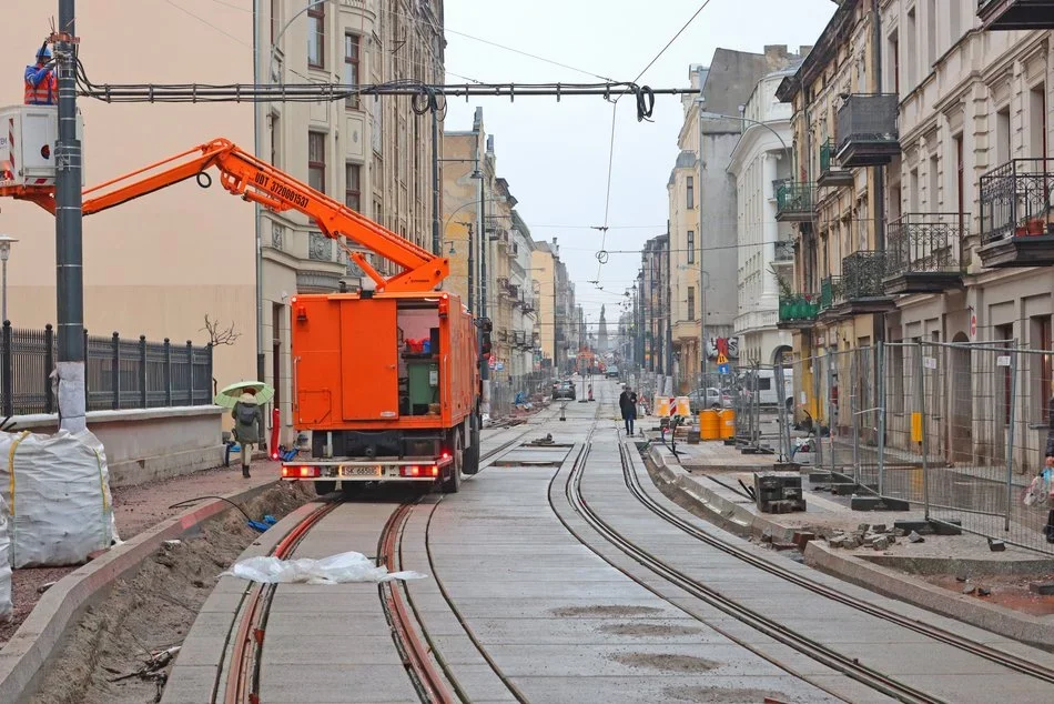 Powrót tramwajów na ulicę Zachodnią w Łodzi