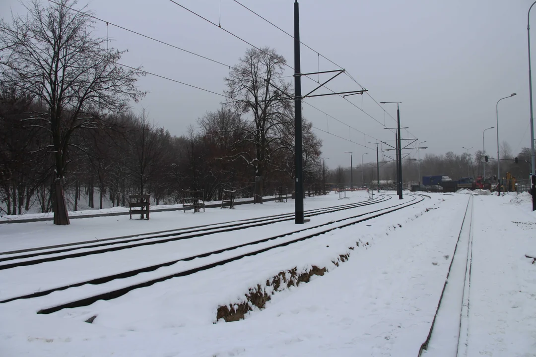 Przebudowa Wojska Polskiego w Łodzi - stan prac na 8.12.2023 r.