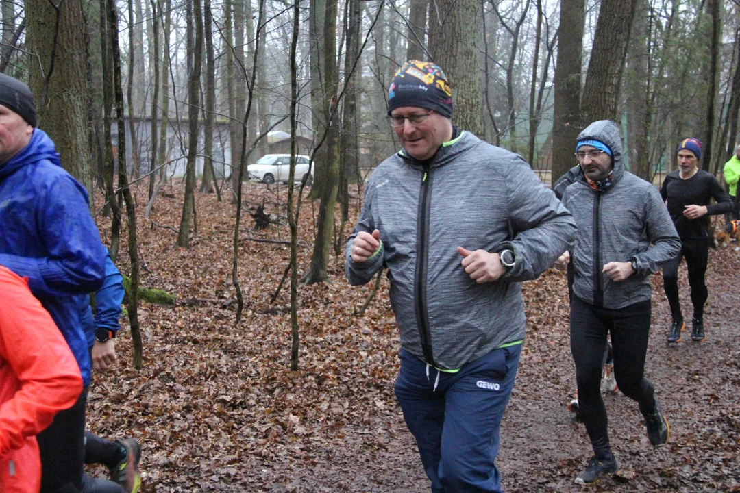 Walentynkowy parkrun w Lesie Łagiewnickim