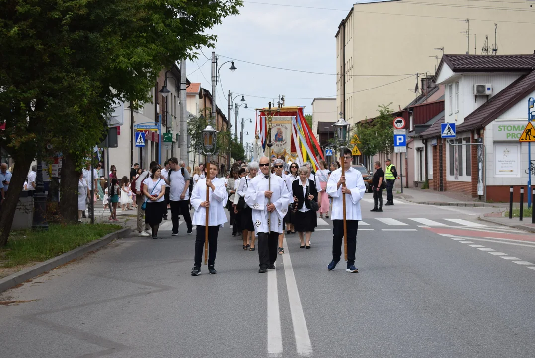 procesja Bożego Ciała w parafii Matki Bożej Dobrej Rady w Zgierzu