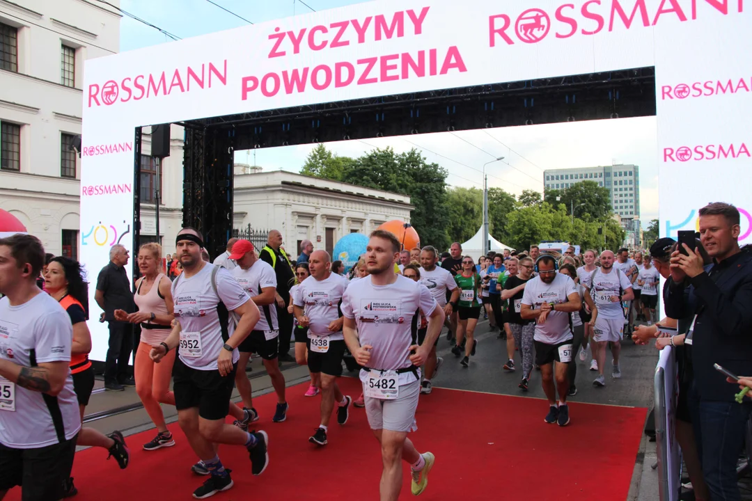 21. Bieg Ulicą Piotrkowską Rossmann Run w Łodzi