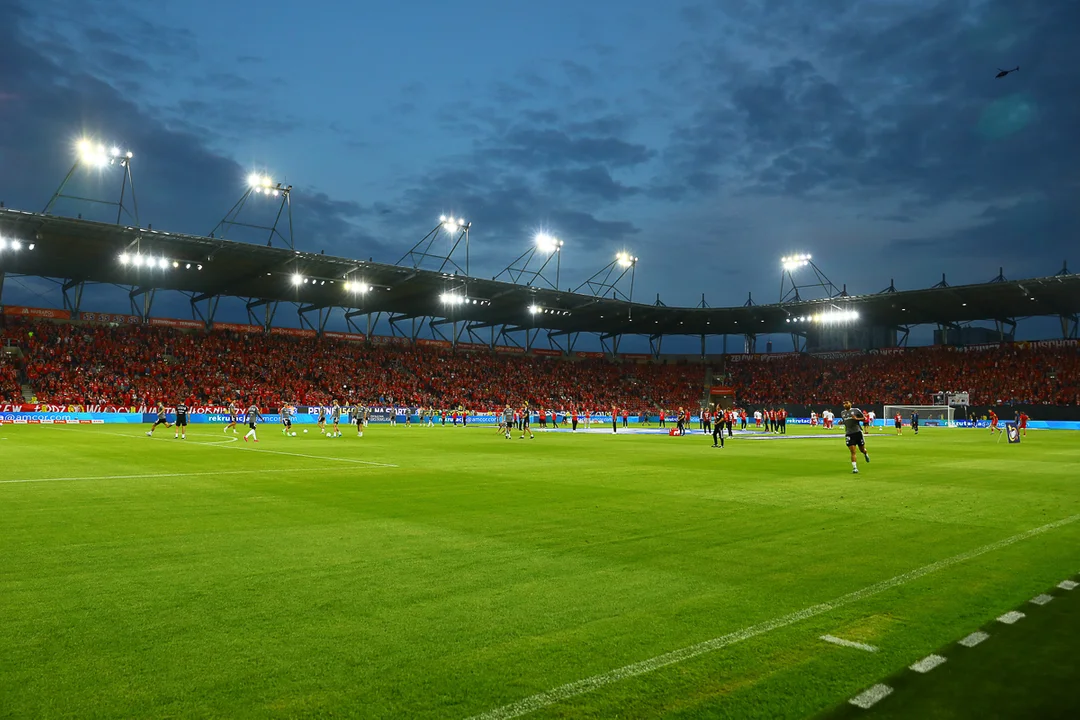 Kibice Widzewa Łódź podczas rundy jesiennej