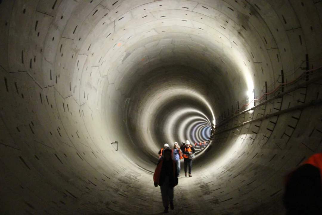 Trwa budowa tunelu kolejowego pod Łodzią - odcinek do przystanku Łódź Koziny