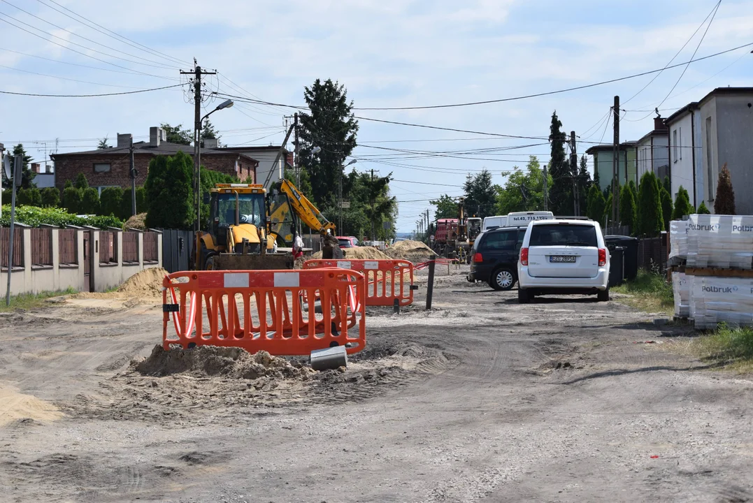 Remont ulicy Żytniej w Zgierzu