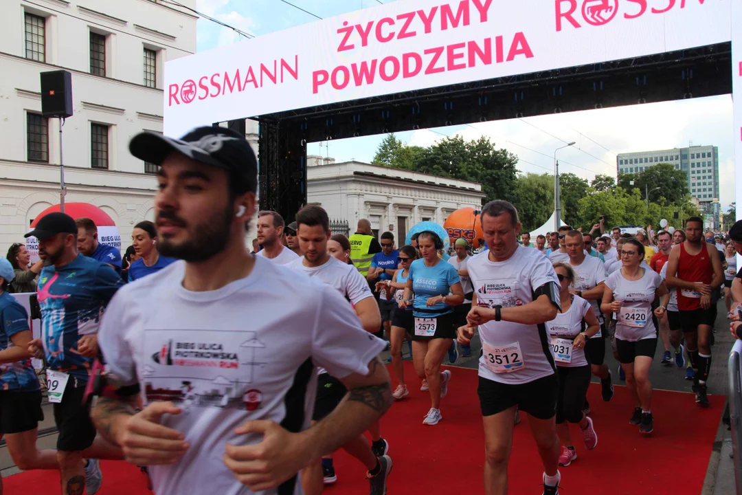 21. Bieg Ulicą Piotrkowską Rossmann Run w Łodzi