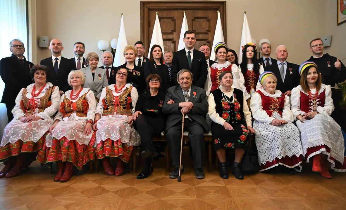 Pani Jadwiga Kubaczyk uhonorowana Złotym Krzyżem Zasługi