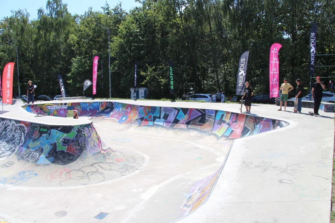 Skatepark im. Igora Kowalewskiego na Widzewie - trwa finał Mistrzostw Polski w kategorii „Park”