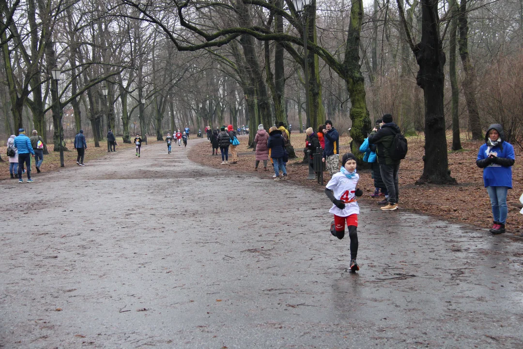 Pączek Run 2024 w parku Poniatowskiego w Łodzi