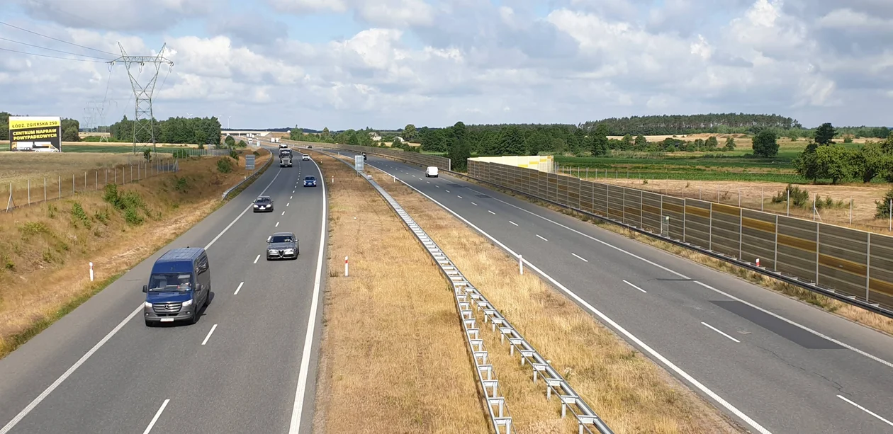 Zmiana nawierzchni i utrudnienia na autostradzie A2