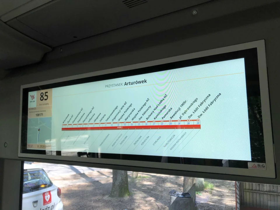 Arturówek w pierwszy dzień maja o poranku